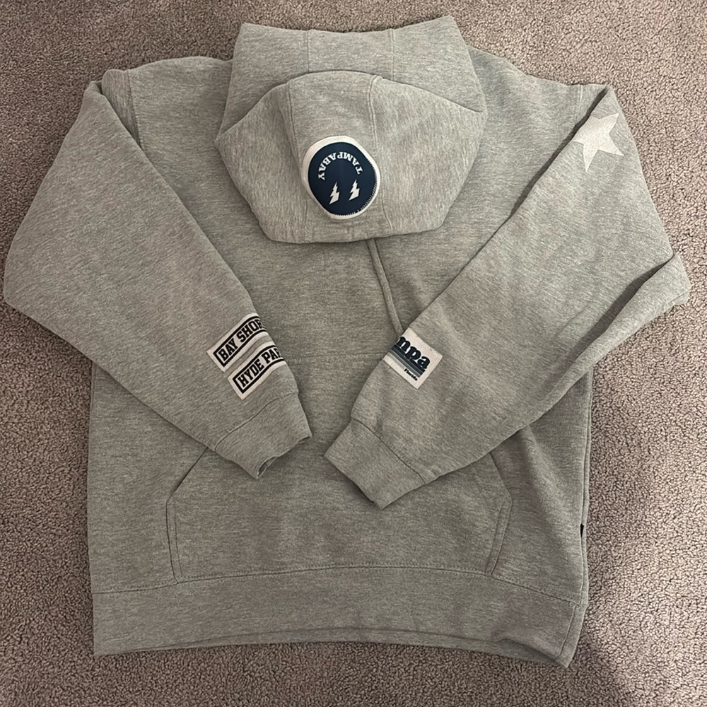 Customized sweatshirt made at BROdenim